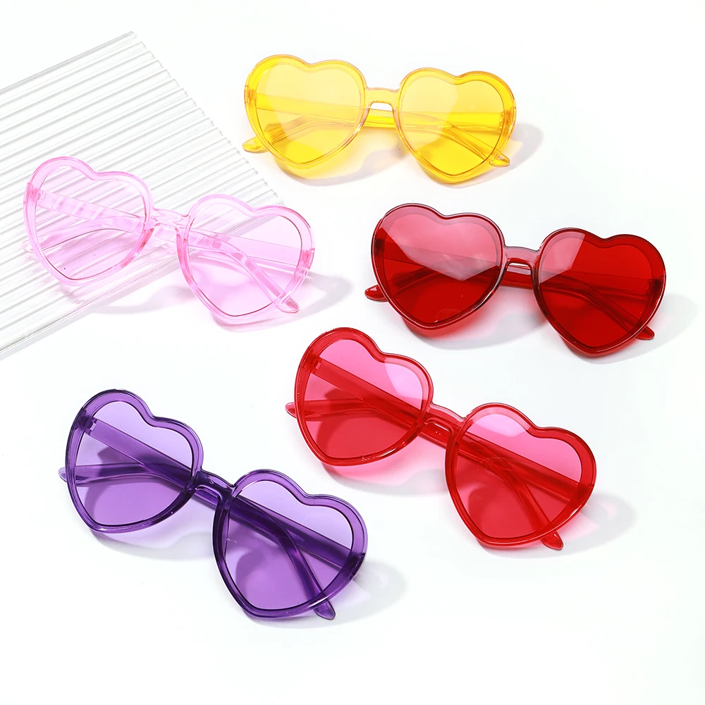 

Fashion Outdoor Heart Kids Sunglasses Children Retro Cute Cartoon Sun Glasses Frame Girls Boys Baby Sunglasses UV400 Eyewear