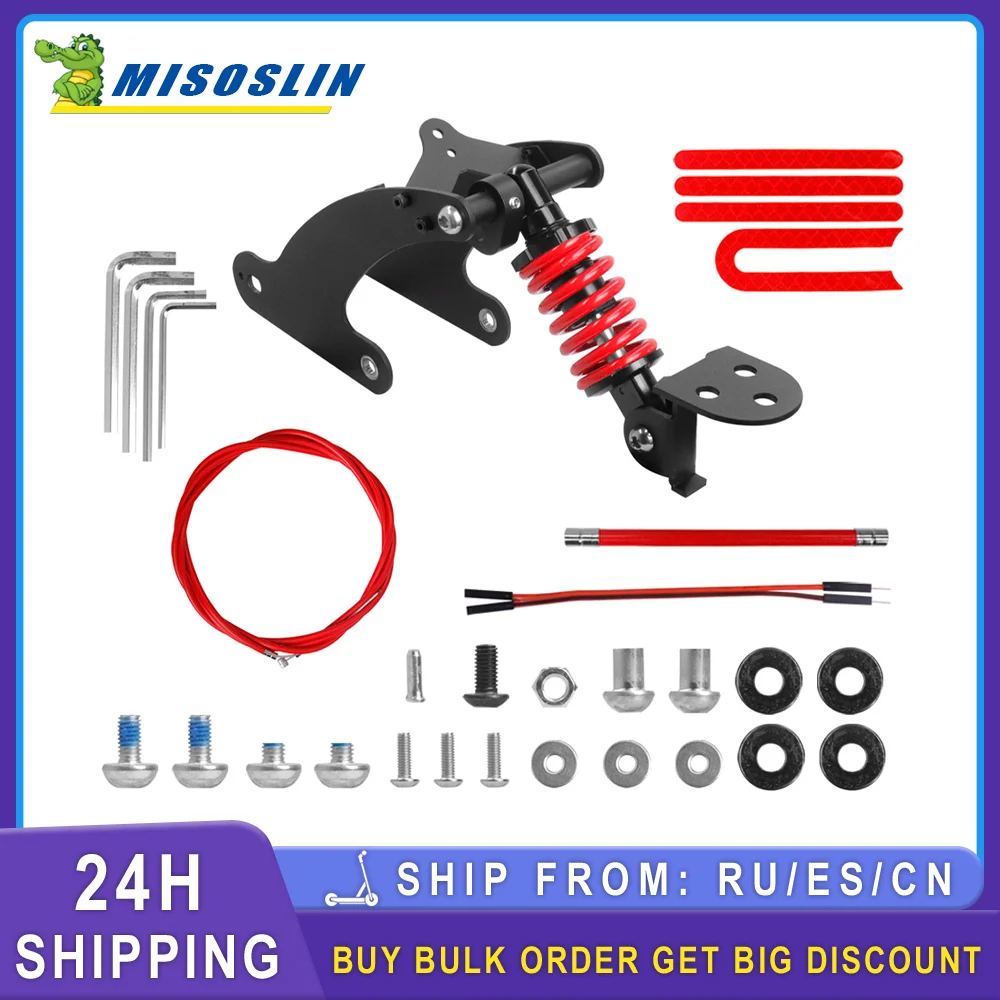 

Absorption Modifited Rear Shock Absorber for xiaomi M365 1s Pro Pro 2 Electric Scooter Front Suspension Fork Kit Parts