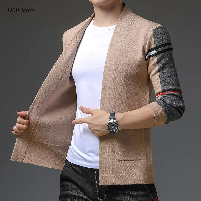 DIMI Knit Cardigans Sweater Men Casual Trendy Coats Jacket Men Clothes Top Grade New Autum Winter Designer Brand Luxury Fashion