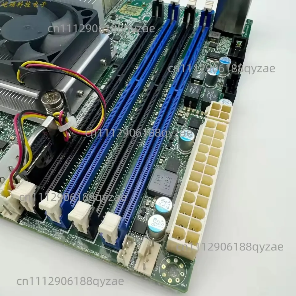 Фото Материнская плата для ITX-сервера с двумя портами 10GbE |   Процессор Xeon D-1521 X10SDV - 4C - TLN2F №3