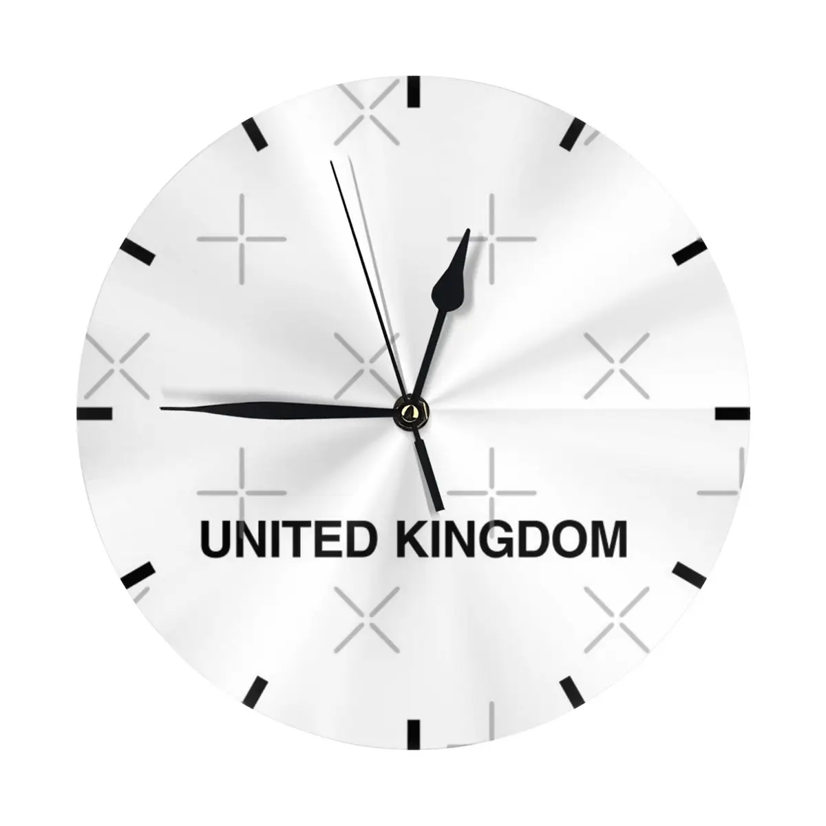 Настенные часы с изображением часового пояса Великобритании настенные для