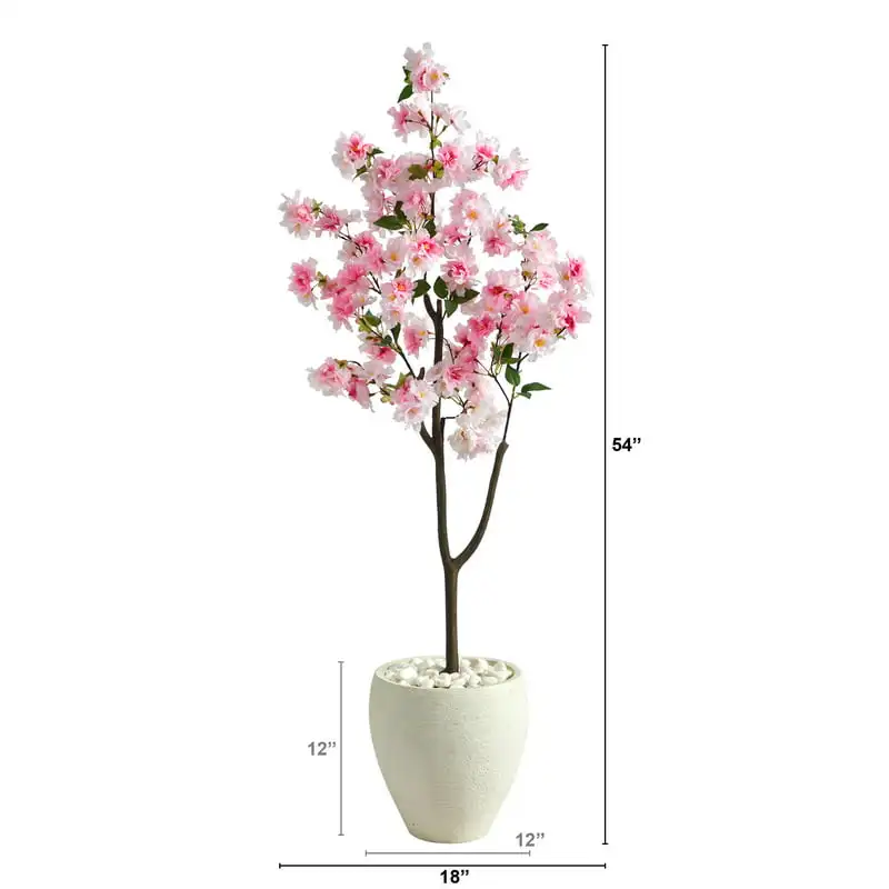 

Artificial Tree in White Planter