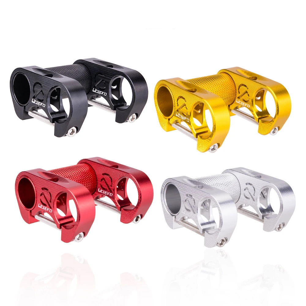 

G661 Bicycle Stem Riser Standpipe Double Handlebars Folding Aluminium Alloy Bike Hollowed SP8 Refitted Handle Upright