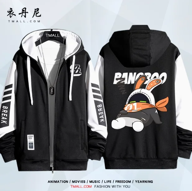Аниме Zenless Zone Zero The Bangboo Толстовка с капюшоном Косплей Осень Зима Мужчины Женщины