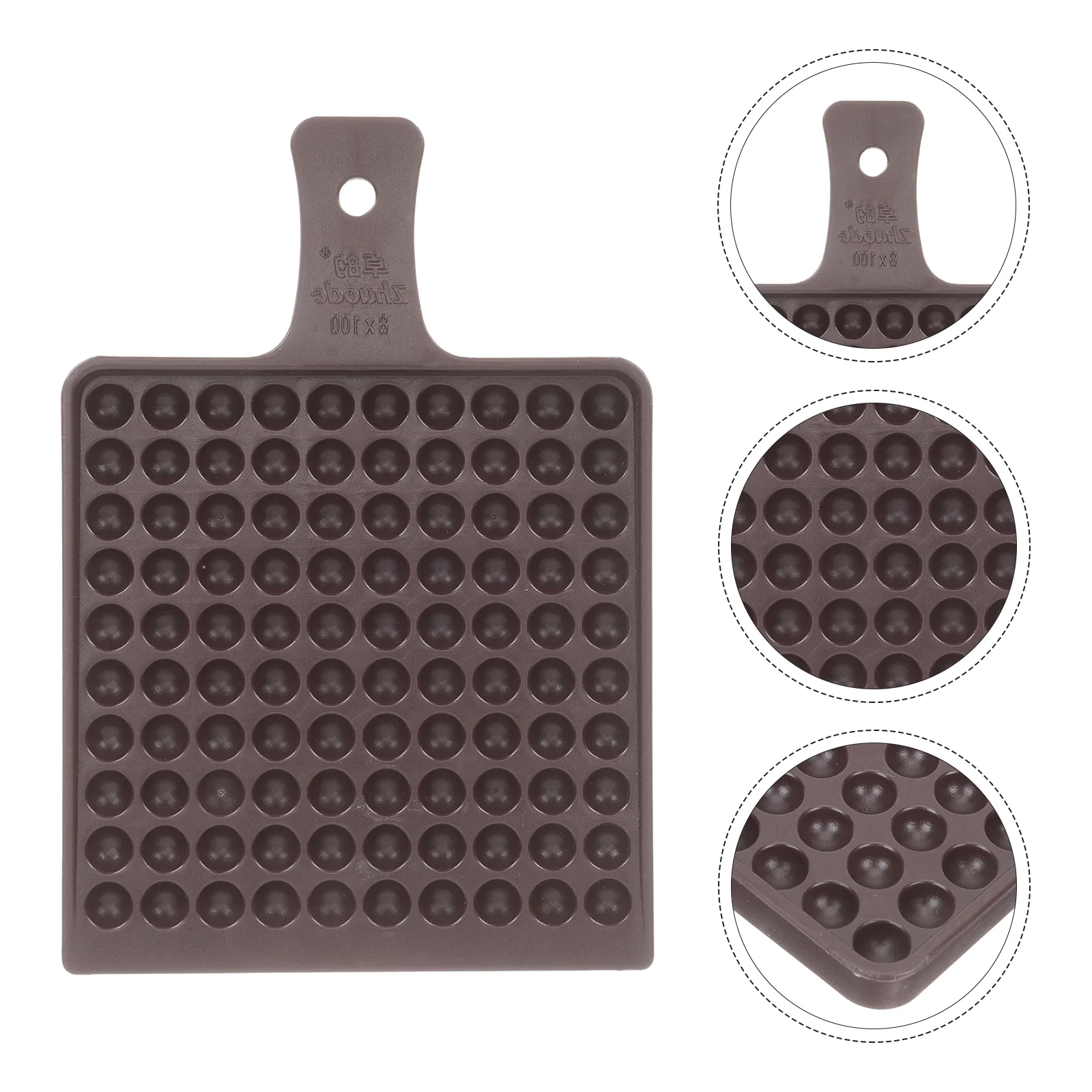 

Tray Counting Tablet Sorting Plate Bead Pharmacy Trays Tool Holding Board Dispenser Beads Plates Board， Handheld Handle Tools