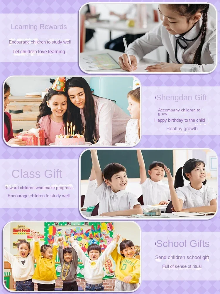 Sanrio briefpapier geschenkdoos set 10Nu oud meisje basisschool Kuromi jie Tamagotchi hon Adri Graad Handboek