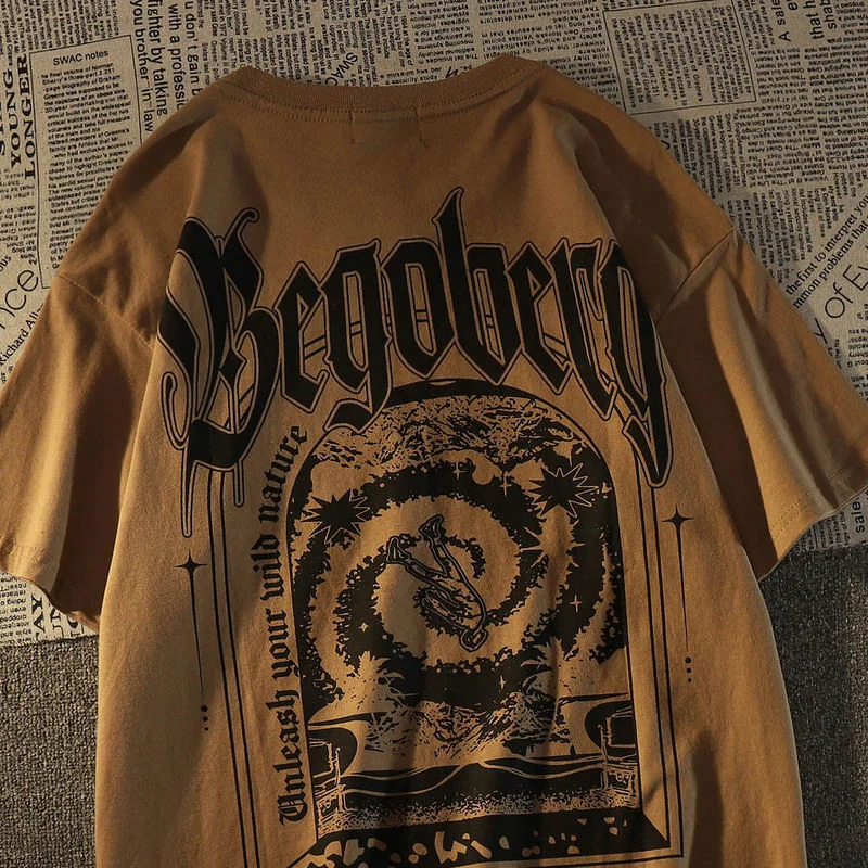 

Мужские рубашки, мужская одежда y2k, одежда с принтом, пуловер с круглым вырезом, белая футболка, Мужская Уличная одежда, Camiseta Hombre