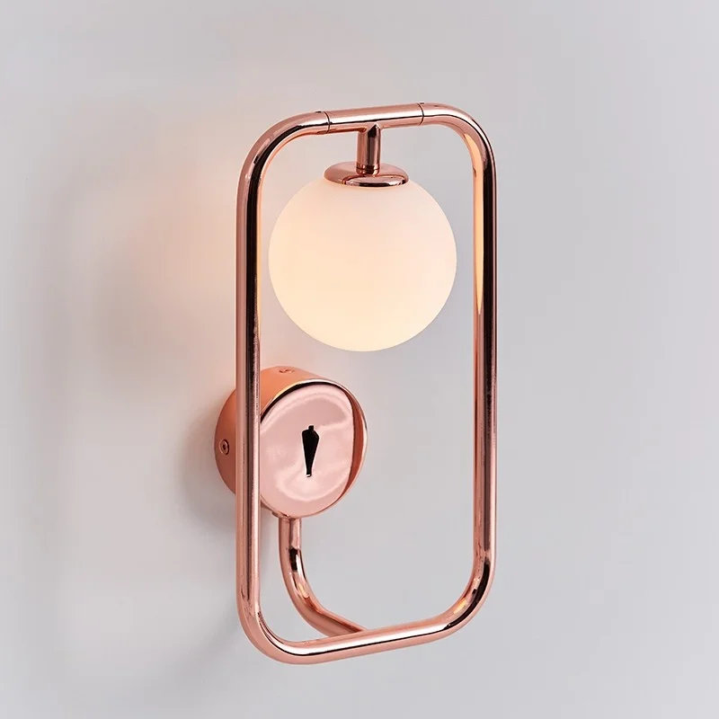 

Indoor New Design Simple Creative Aisle LED Wall Lamp Decoration Can Be Rotated Minimalist Wall Sconce Bedroom Bedside Lighting