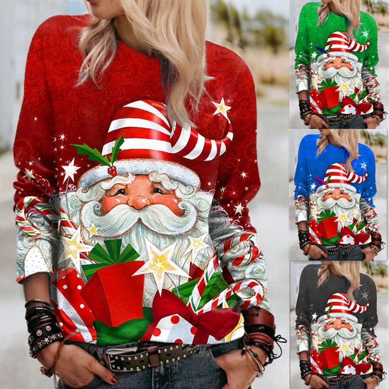 

Christmas Woman T-shirt tops