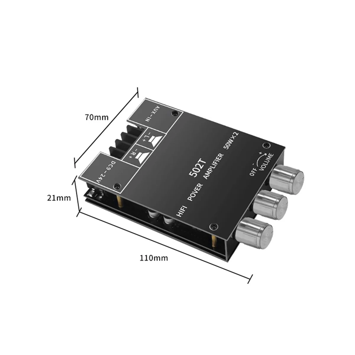 ZK-502T Audio Bluetooth 5 0 Плата усилителя аудиоресивера 50Wx 2 беспроводной мощный цифровой