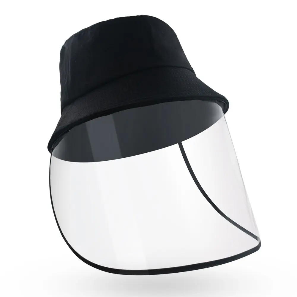 

Шляпа рыбака Панама солнцезащитные шляпы со съемным щитком для лета, Черная