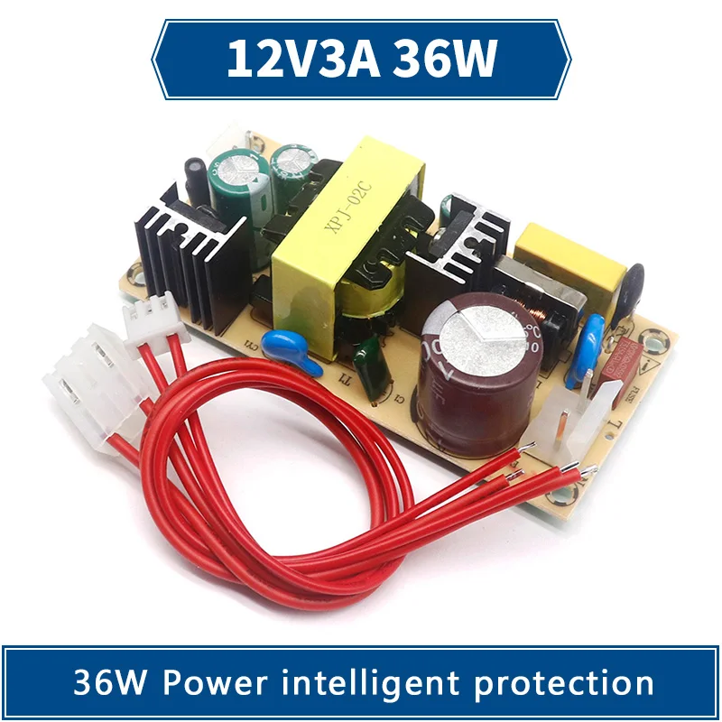 AC-DC 12V3A 24V1.5A 36W импульсный источник питания с чистой схемой от 220V до 12V 24V плата для замены/ремонта
