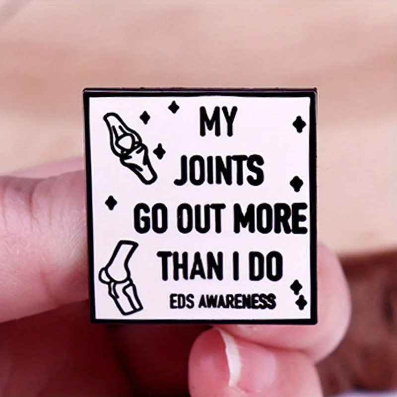 «My Joints Go Out More Than I Do Eds Awareness» Буква Цитаты Брошь Сумки Одежда Аксессуары Значки (art.: 3920ca88dbb0e) - 3920ca88dbb0e