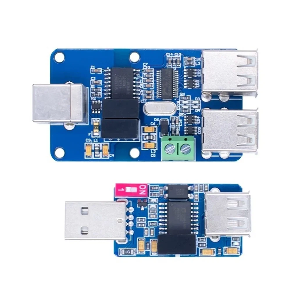 Фото USB-изолятор 1500В, модуль ADUM3160 - плата защиты от перенапряжения, изоляция USB-USB с поддержкой USB2.0 12 Мбит/с №4