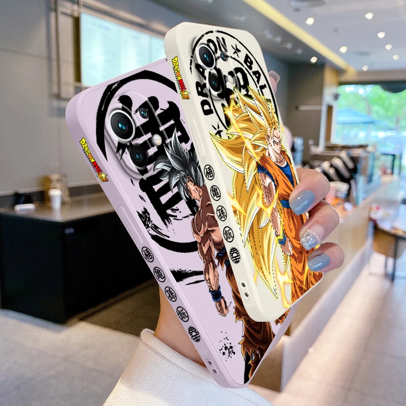 Чехол для телефона D-Dragon Ball в стиле аниме Xiaomi 14 13 12 11 10 T Pro Ultra Lite 5G мягкий чехол с