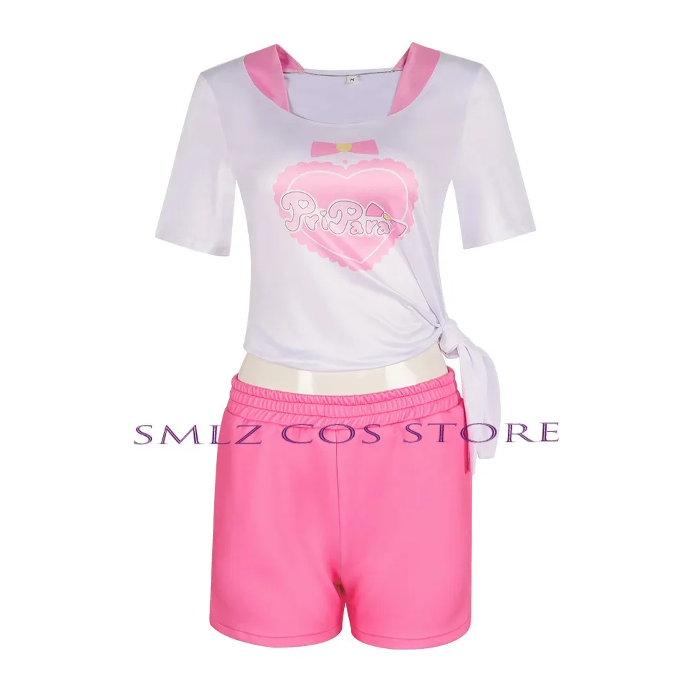Аниме PriPair Косплей Manaka Laala Костюм Non Cos Mirei Minami Team Uniform Shiratama Mikan Play Outfit для женщин