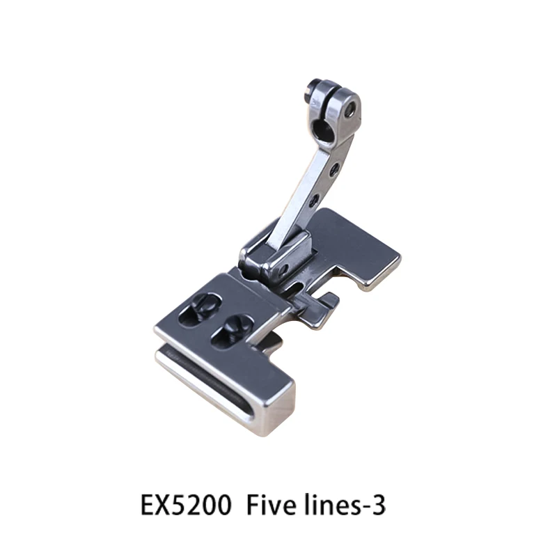 5-ниточная оверлочная машина плиссированная морщинистая прижимная лапка для Siruba