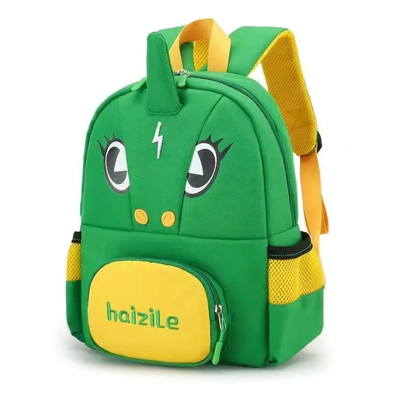 Милые детские школьные ранцы с изображением радуги динозавра, рюкзак для детского сада, сумки для книг с животными, сумки для книг для мальч...