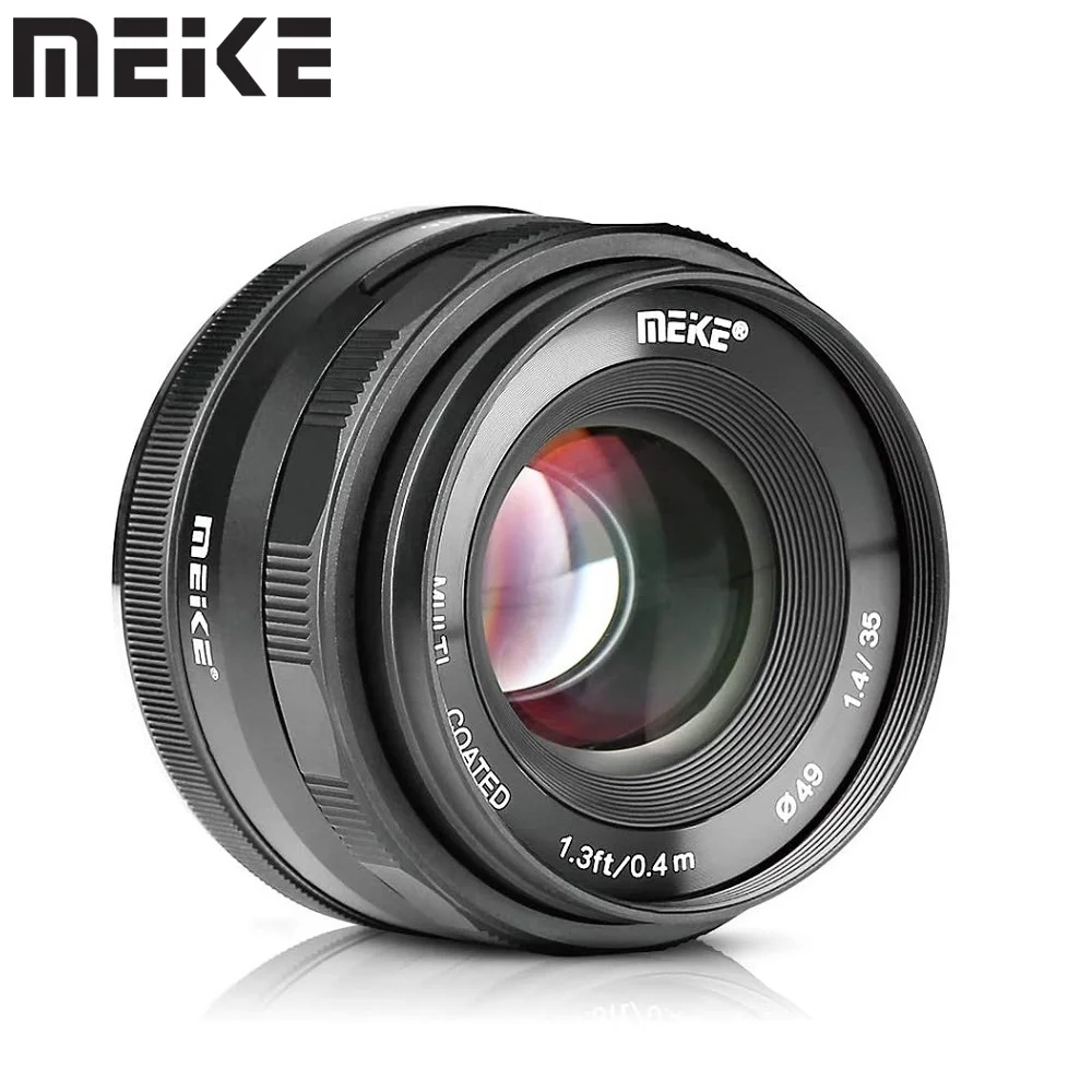 Meike 35mm F1.4 Large Aperture Manual Lens APS-C for Olympus