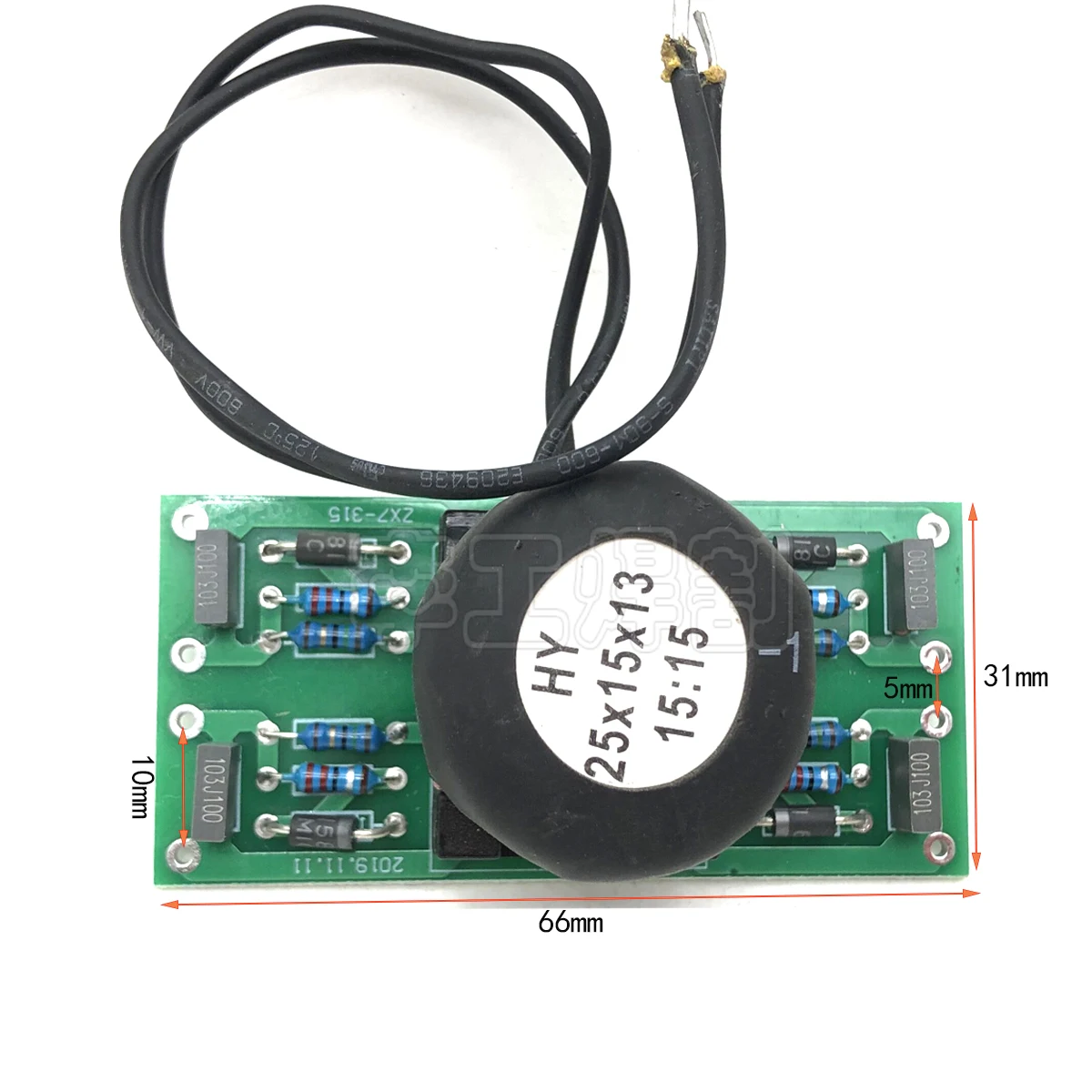 

ZX7200 Inverter Welding Machine Drive Plate Round T25 15:15 IGBT Single Tube Trigger Board Circuit Board