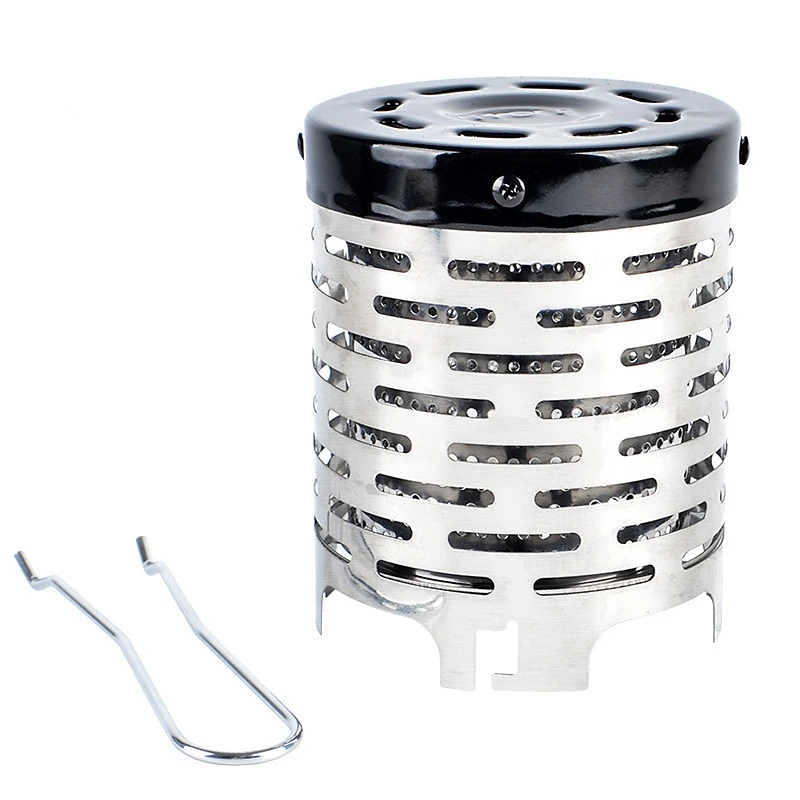 

Outdoor Mini Heating Stove Tent Heater Portable Stainless Steel Camping Fishing Hunting Warmer Heating Cover