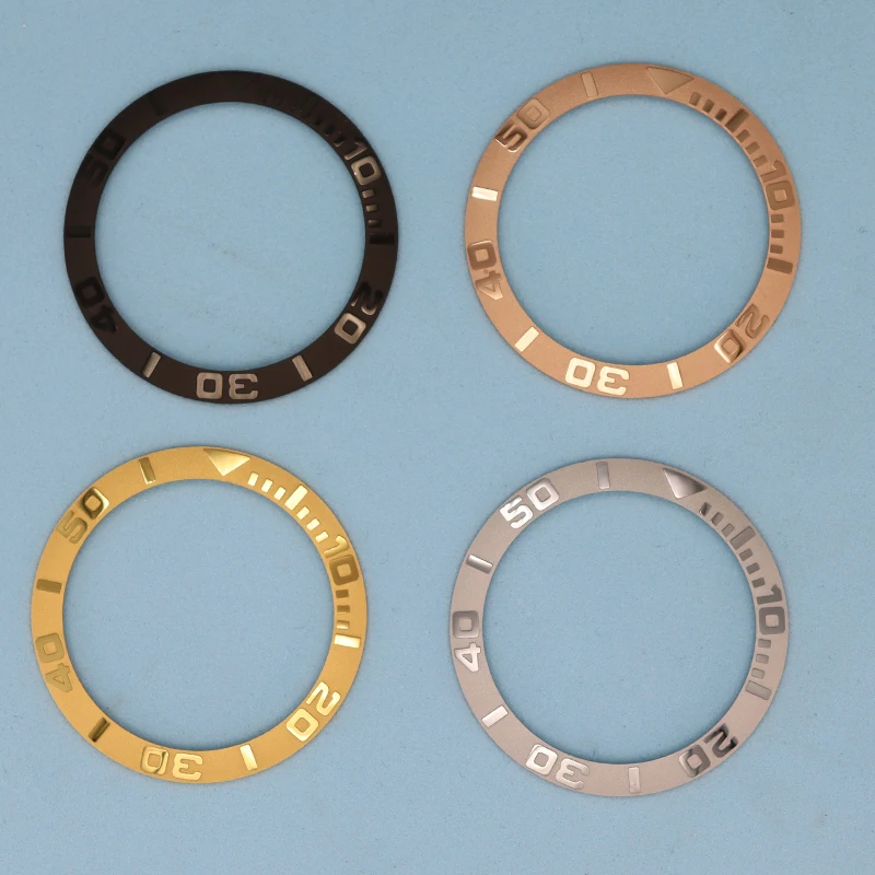 

Black 38mm Ceramic Bezel insert YACHT-MASTER Men's Watches Rings Parts For 40mm Submariner Daytona nh35 nh36 Cases Accessory