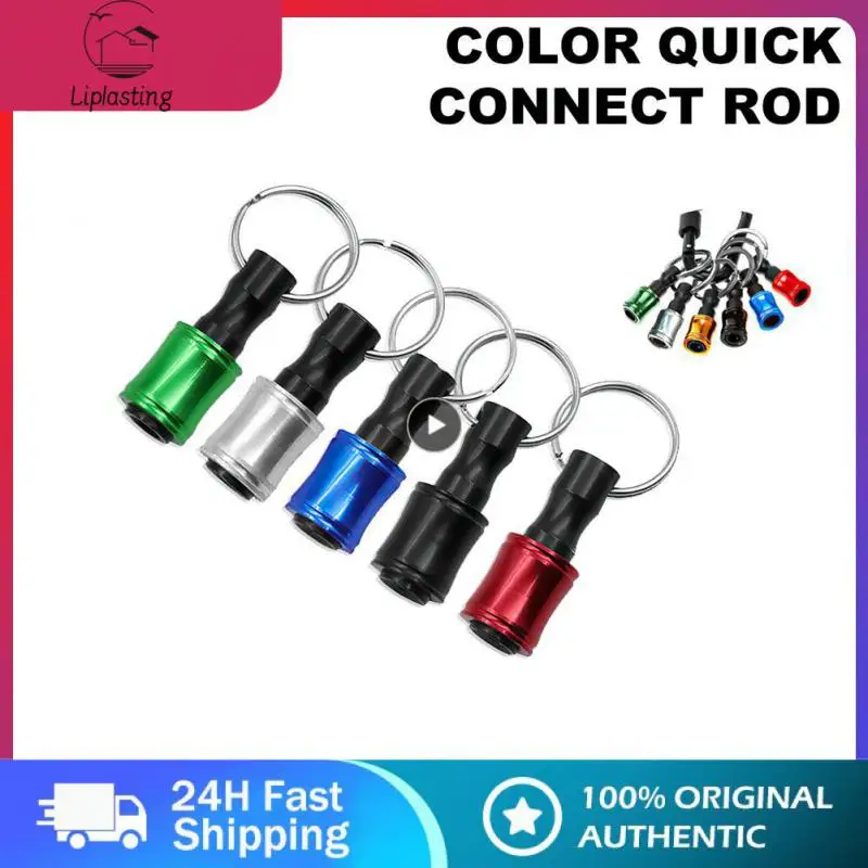 

Держатель для отвертки с шестигранным хвостовиком, удлинитель, адаптер для дрели, быстросъемный брелок для ключей, легкая замена, 1/4 дюйма