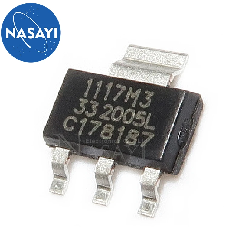 SPX1117M3-3.3 silkscreen: 1117M3 SOT-223