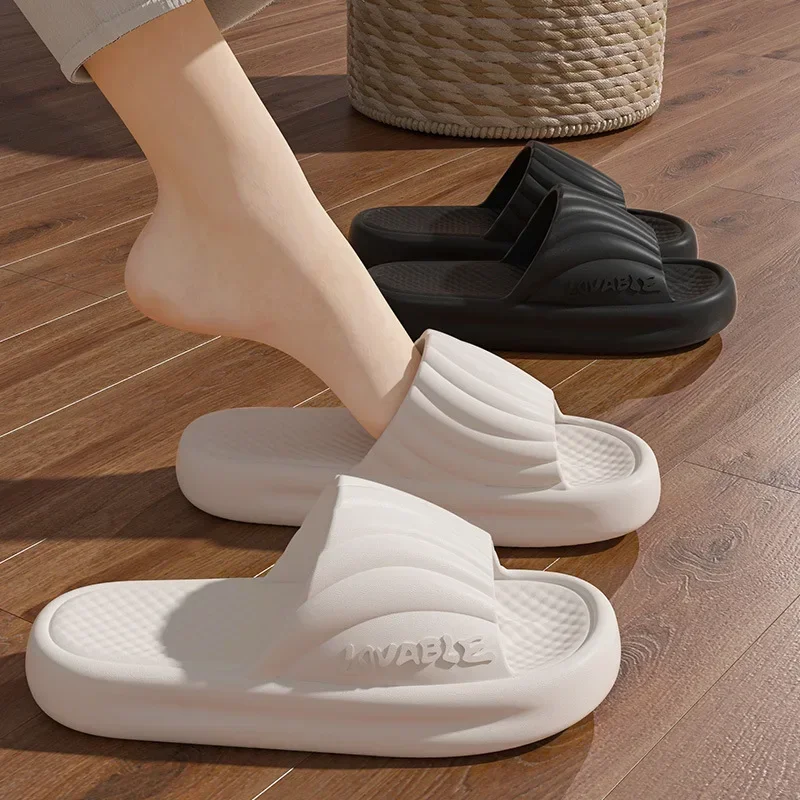 Whoholl 2024 женские тапочки из ЭВА на мягкой подошве легкие нескользящие домашние