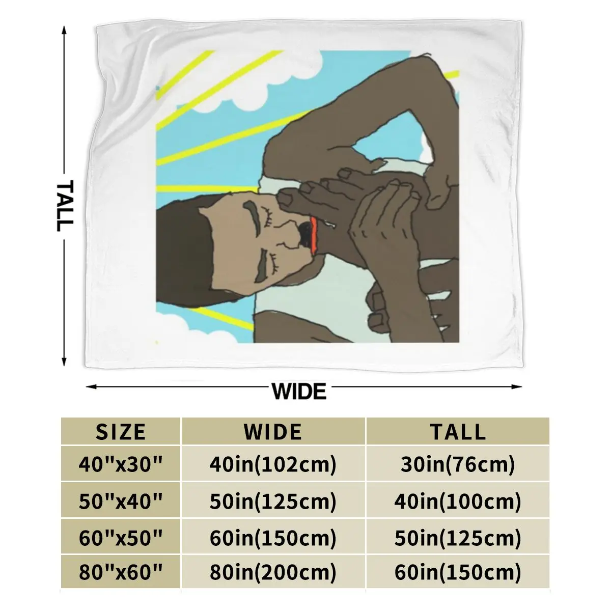 Веселая ночь с домом. Ультрамягкое одеяло из микрофлиса.