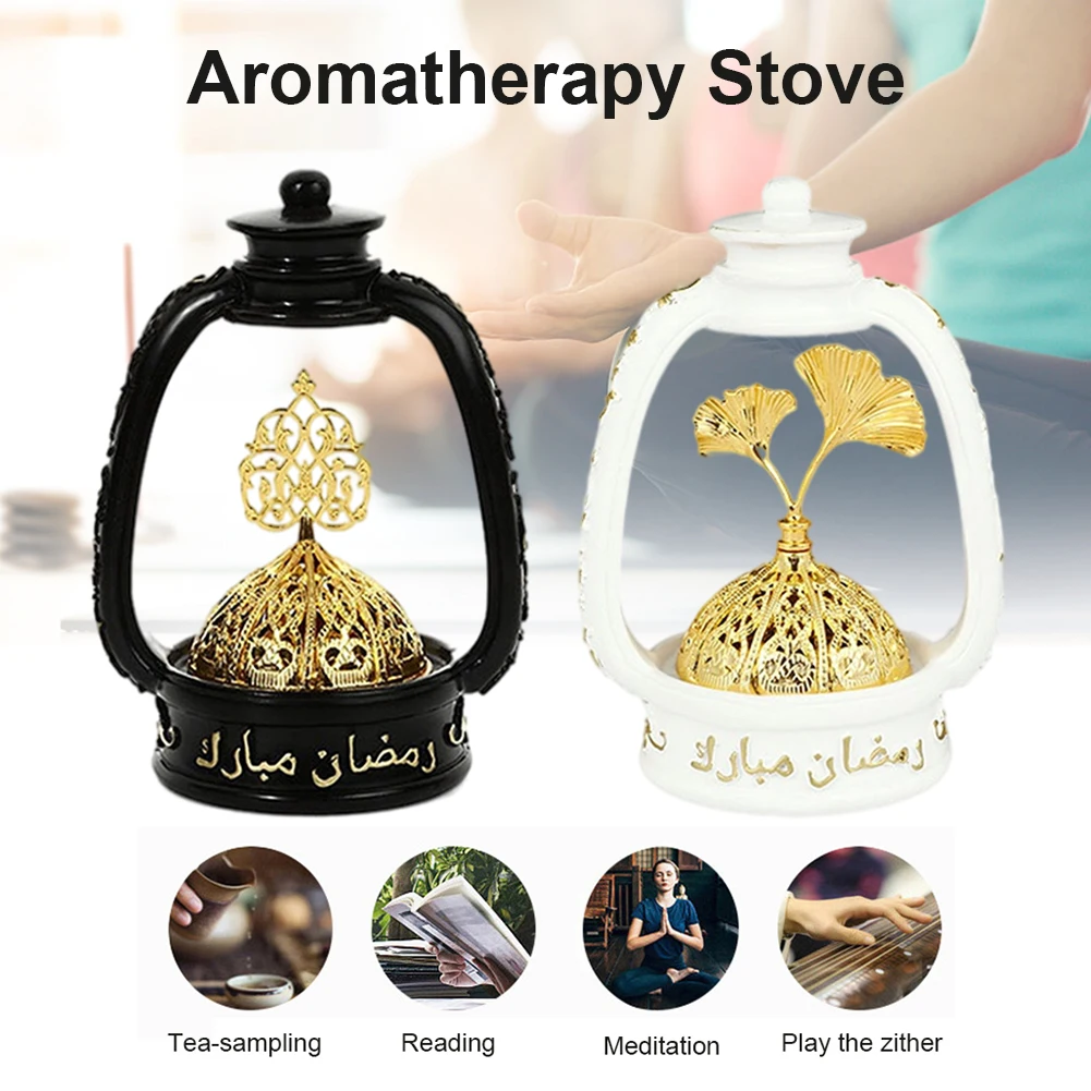 

Arabian Incense Burner Holder Resin Aromatherapy Stove Diffuser Desktop Ornament For Bedroom Living Room Decor Gifts Crafts