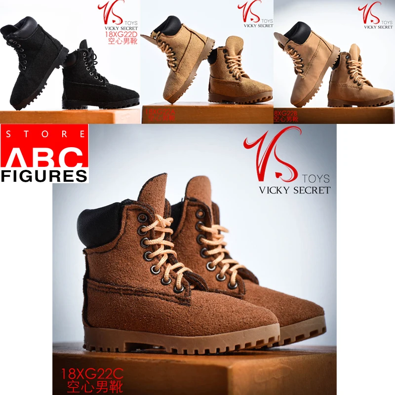 

Мужские походные ботинки VSTOYS, походная обувь с высоким берцем масштаба 18 хg022, модель 12 дюймов, экшн-фигурка солдата, 1/6