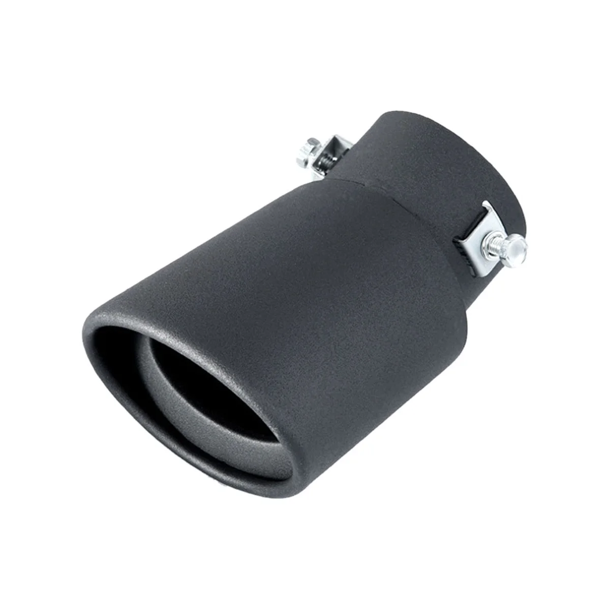 

Автомобильная нержавеющая сталь черная изогнутая выхлопная горловина круглая трубка универсальная подходит для автомобильных аксессуаров