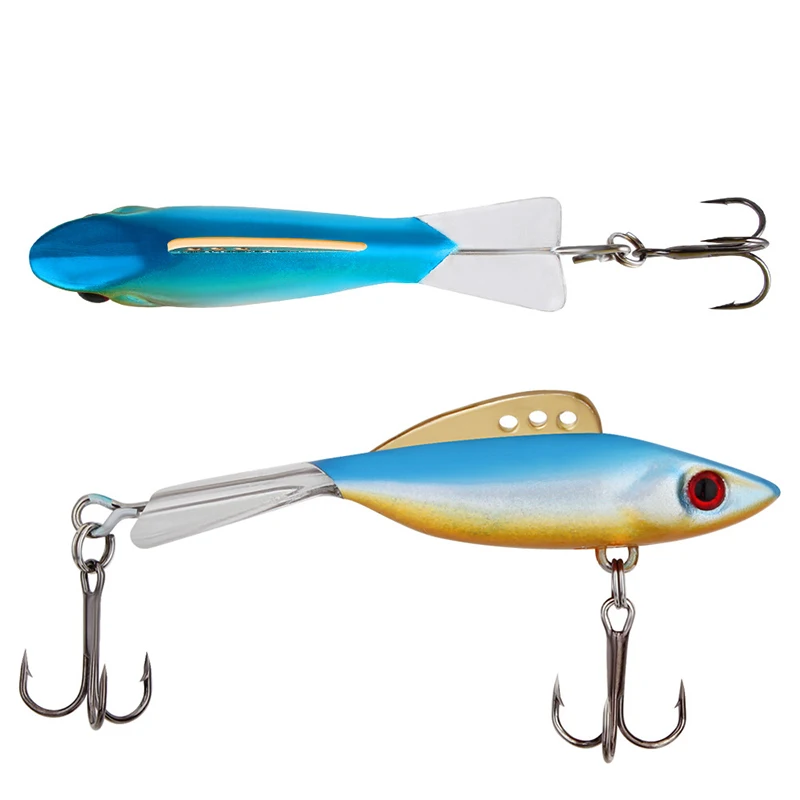 

Artificial 1Pc Winter Fishing Lure VIB Ice Fishing Lure Soft Bait 5cm 8.5g Artificial Bait