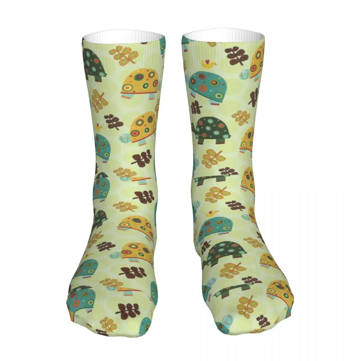 

Носки унисекс с рисунком черепахи, зимние носки, теплые толстые вязаные мягкие Повседневные носки