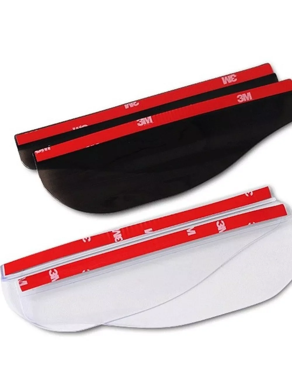 pair Auto Car View Side Rain Shield Flexible Protector For Car Car side Mirror waterproof Sun Visor Rain Eyebrow