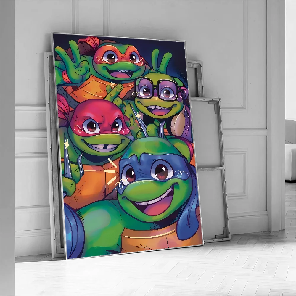 

Movie T-Teenage-e Mutant Ninja Turtles Poster Paper Print Home Living Room Bedroom Entrance Bar Cafe Art Painting Decoration