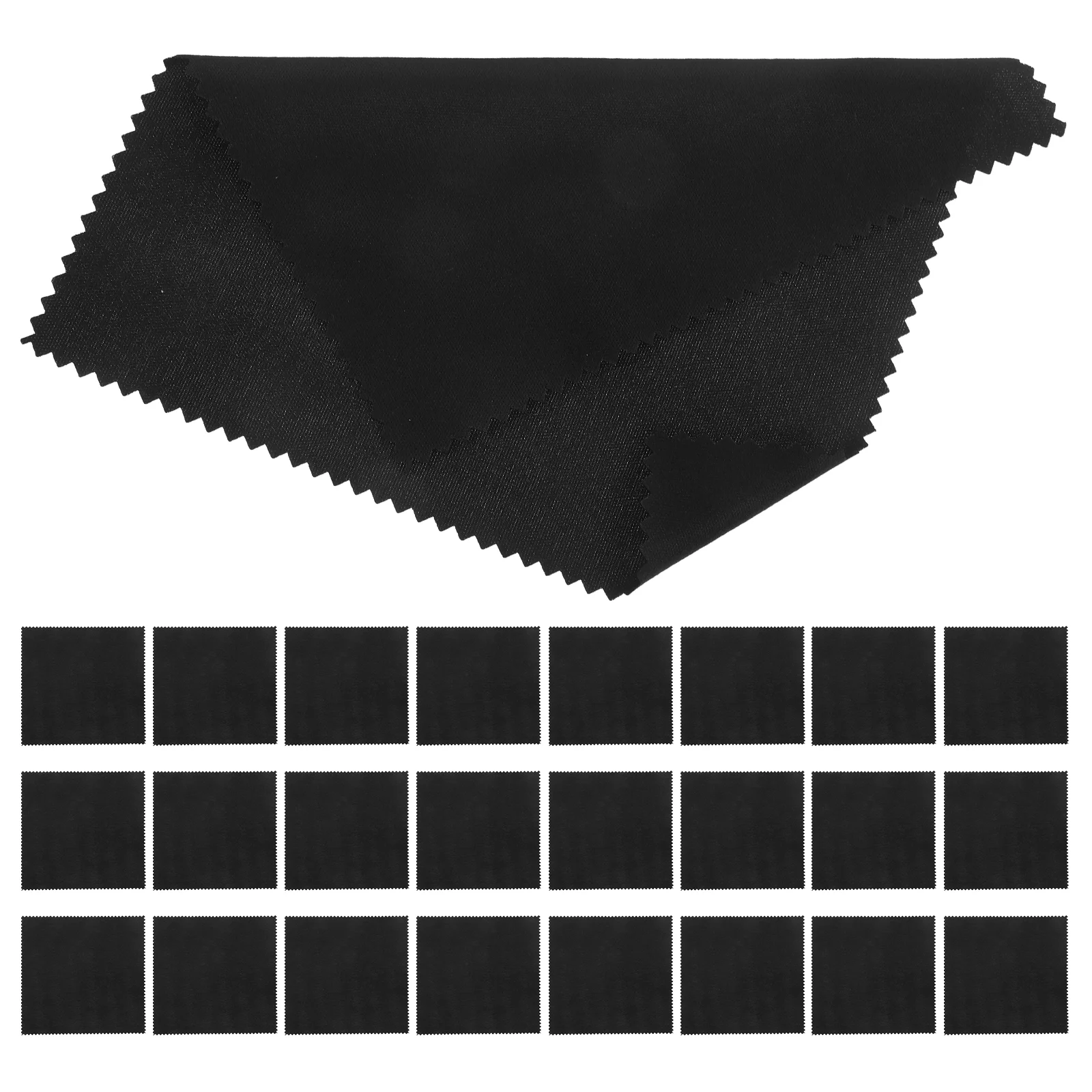 

50 Pcs Glasses Cloth Eye Clean Wipes Eyeglass Cleaning Cleaner Lens Microfiber