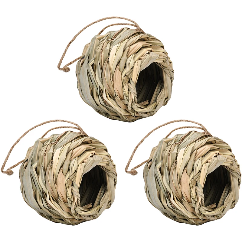 Bird House Egg Cage Outdoor Garden Yard Simulation Ornament