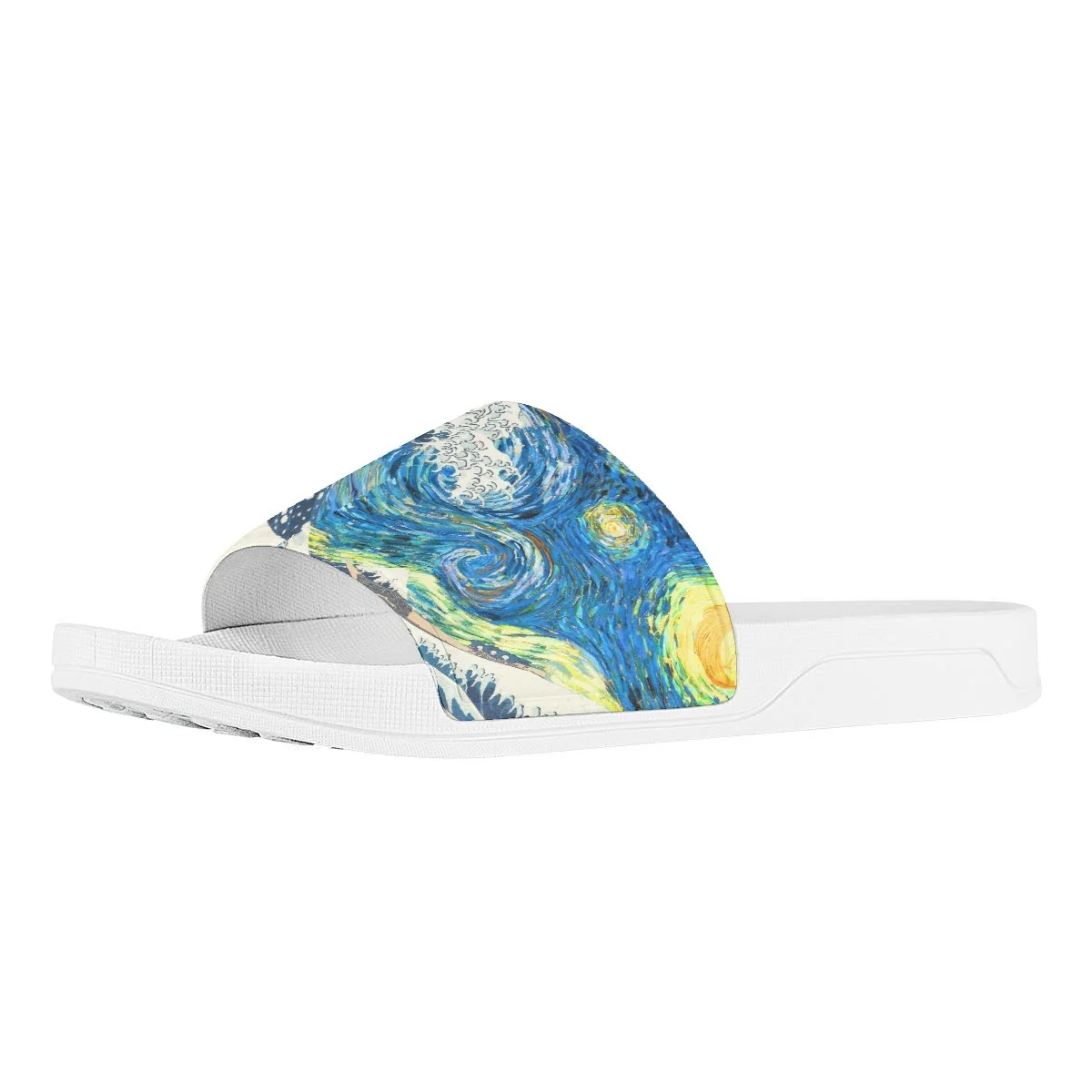 2023 Summer The Great Wave off Kanagawa Flip-flops Shower Casual Slippers for Women Designer Wear-Resistant Round Toe  Sandals