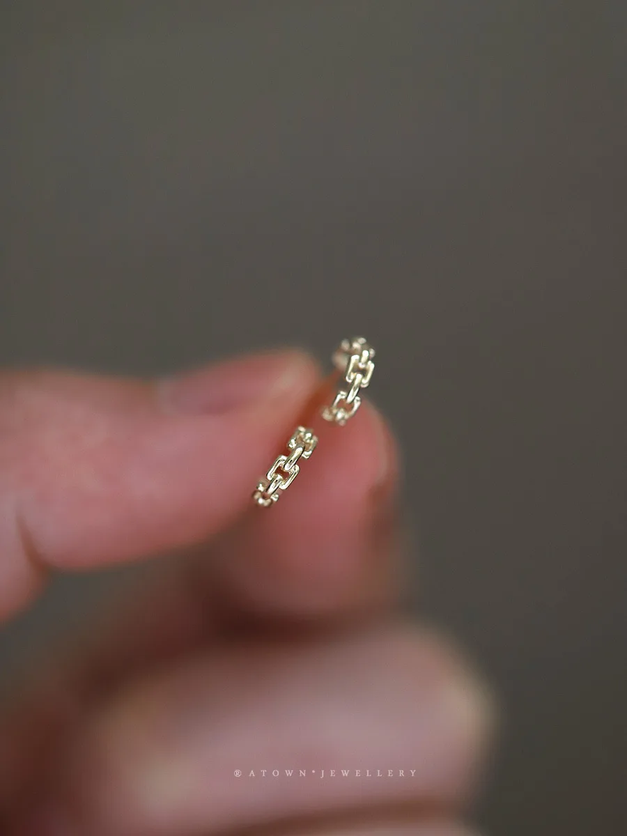 

Позолоченные серьги из стерлингового серебра S925 пробы, высококачественные чувствительные характерные серьги в стиле ins, женские