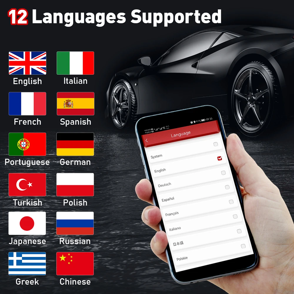 Фото Диагностические инструменты добавляют протокол CAN FD Bluetooth 5,0, кодирование ЭБУ, активный тест, все системы OBD2 сканера №2