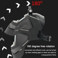 Маска сварочная с автозатемнением и фонариком за 766 руб#3