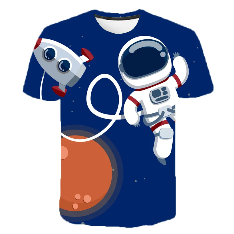 

Cool Funny Universe Planet Space Galaxy Astronaut 3D T shirt Men Women Children Moon Print Star Sky Boy Girl Fashion Tops Tees