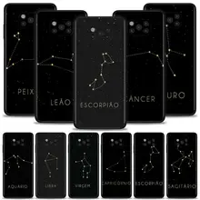 Celular For Xiaomi Poco X3 X4 NFC M3 M4 Pro F3 GT F1 5G MI 11 Lite 12 11T 10T Note 10 Phone Case Twelve Constellations Gold Star