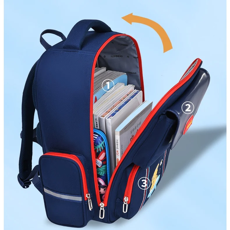 Grade 3-6 Panelled Children Rabbit Animal Cartoon Backpacks New Primary Girl Boy Students Fashion Large Capacity Schoolbags Hot