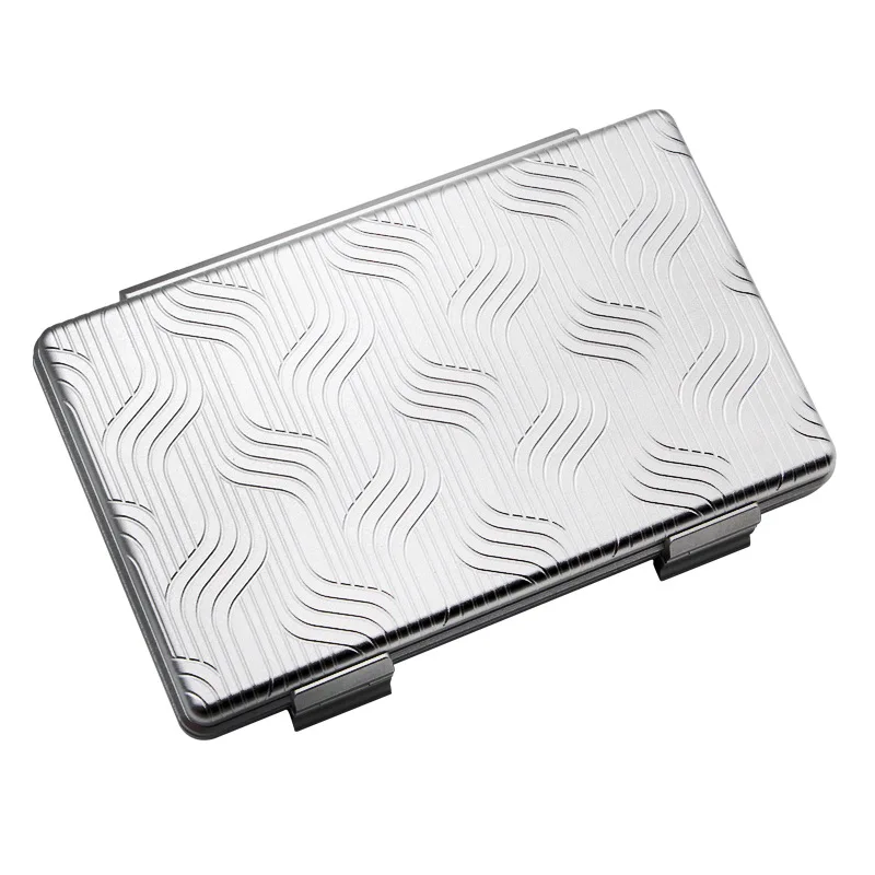 

Подарочная коробка, 5-позиционный портативный хьюмидор, тонкий металлический 5 шт. в упаковке с режимом самолета, уплотнение из алюминиевого сплава, увлажняющее