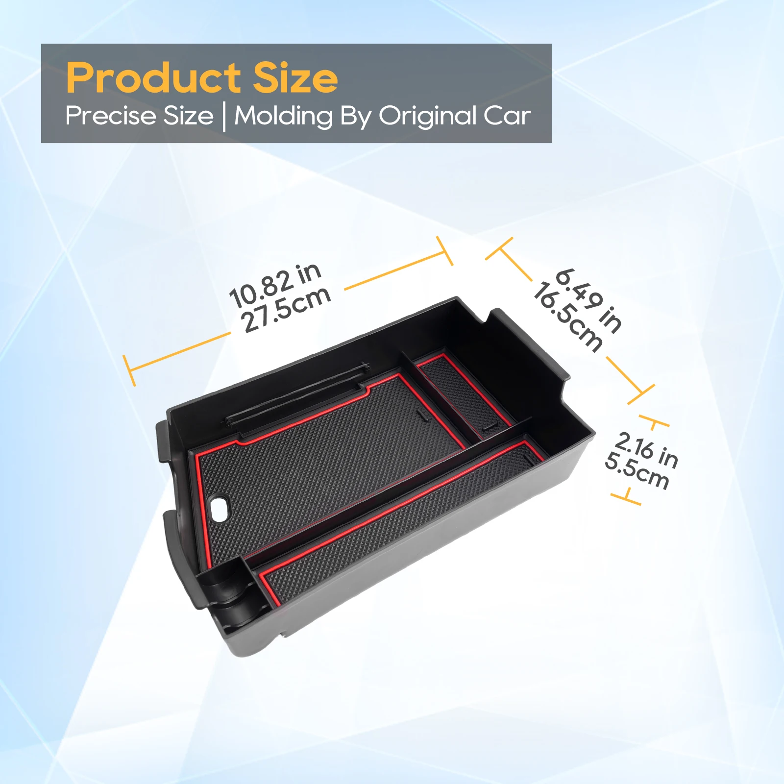 LFOTPP Автомобильный подлокотник ящик для хранения Hyundai Sonata 2024 2025 Центральный