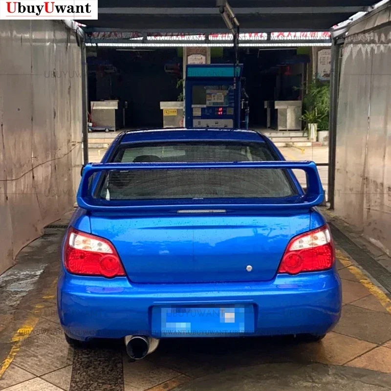 Задний спойлер багажника для Subaru Impreza WRX Sedan 6Th 7Th 8Th 9Th ST 2002-2007 GT крыла с лампой