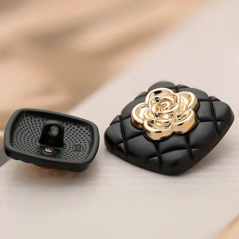 Металлические пуговицы с бантом-бабочкой декоративные ромбовидный узор